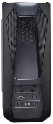 Корпус Miditower EXEGATE EVO-8201 Black-Blue light EX270566RUS фото 3