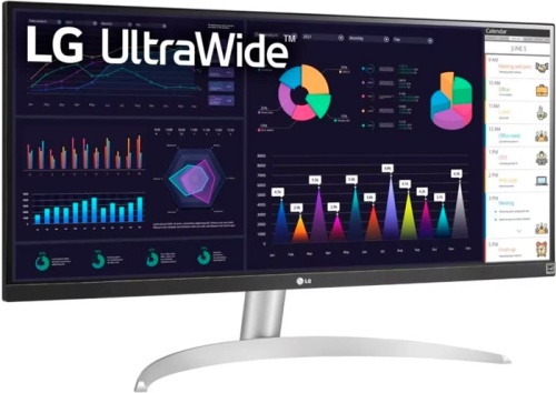 Монитор LG UltraWide 29WQ600-W серебристый 29WQ600-W.ARUZ фото 3