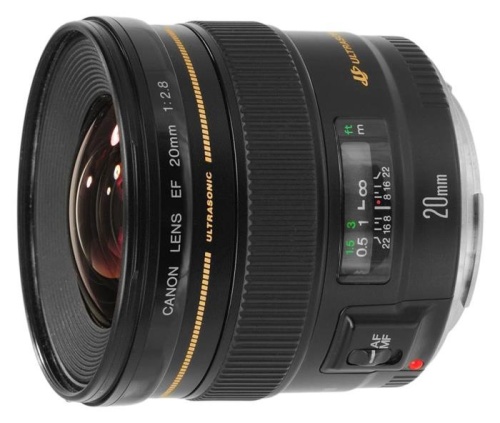 Объектив Canon EF USM (2509A010) 20мм f/2.8