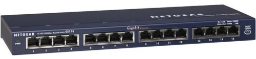 Коммутатор Netgear GS116GE фото 2