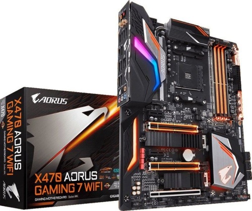 Мат. плата SocketAM4 GIGABYTE X470 AORUS GAMING 7 WIFI фото 5