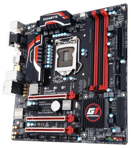 Мат. плата Socket1151 GIGABYTE GA-Z170MX-Gaming 5 фото 2