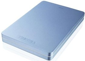 Внешний жесткий диск 2.5 Toshiba 1Tb Canvio Alu HDTH310EL3AA синий
