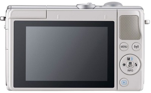 Цифровой фотоаппарат Canon EOS M100 белый 2210C012 фото 5