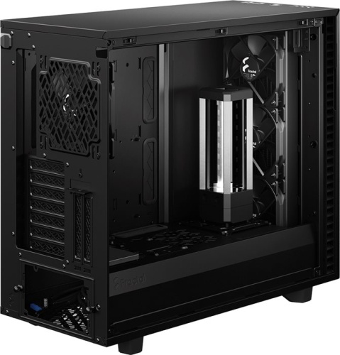 Корпус Miditower Fractal Design Define 7 Black TG Light Tint, Window фото 20