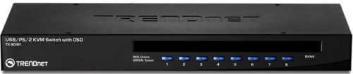 Переключатель KVM TRENDnet TK-804R фото 2 Переключатель KVM TRENDnet TK-804R фото 2
