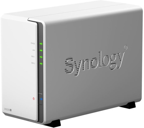 Сетевое хранилище данных (NAS) Synology 2BAY NO HDD USB3 DS220J фото 3