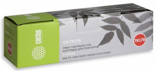 Картридж совместимый лазерный Cactus CS-TK170 черный