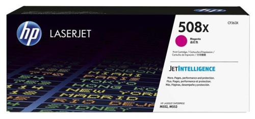 Оригинальный лазерный картридж Hewlett Packard 508X пурпурный CF363X