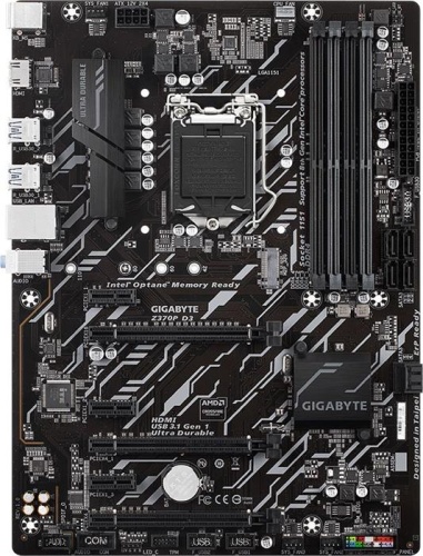 Мат. плата Socket1151 GIGABYTE Z370P D3 фото 4