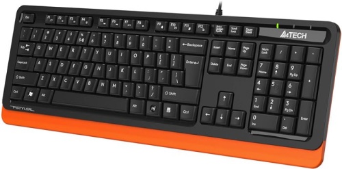 Клавиатура A4Tech Fstyler FKS10 черный/оранжевый FKS10 ORANGE фото 3