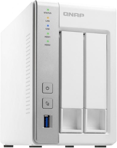 Сетевое хранилище данных (NAS) QNAP Original D2 2-bay