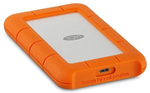 Внешний жесткий диск 2.5 LaCie 4Tb Rugged Mini STFR4000800 оранжевый