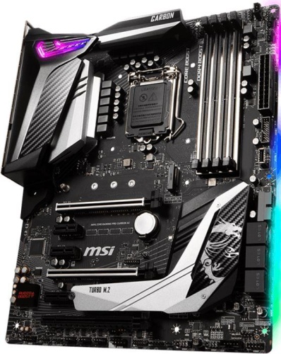 Мат. плата Socket1151v2 MSI MPG Z390 GAMING PRO CARBON AC фото 2