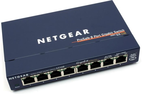 Коммутатор Netgear GS108GE фото 2