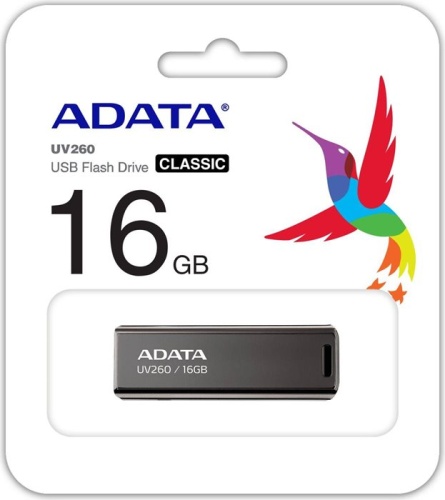 Накопитель USB flash A-DATA 16Gb UV260 AUV260-16G-RBK фото 5