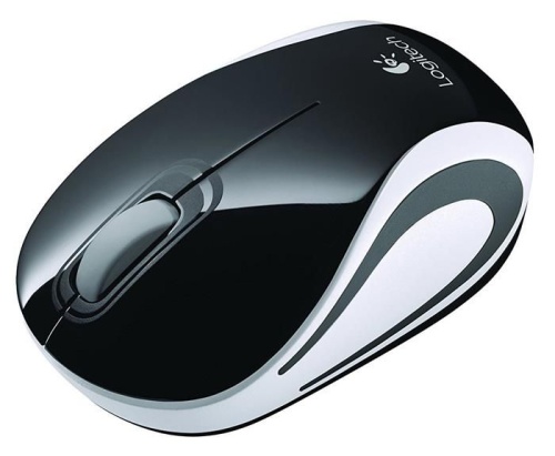 Беспроводная мышь Logitech Wireless Mini Mouse M187 Black 910-002731