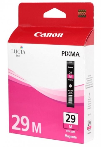 Оригинальный струйный картридж Canon PGI-29 M Magenta 4874B001 Оригинальный струйный картридж Canon PGI-29 M Magenta 4874B001