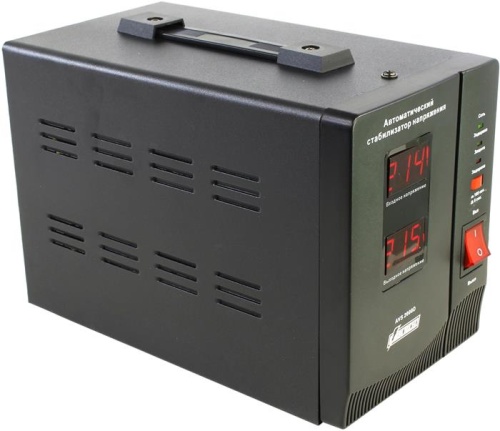 Стабилизатор напряжения Powerman 2000VA AVS-D Voltage Regulator AVS-2000DBLACK фото 3