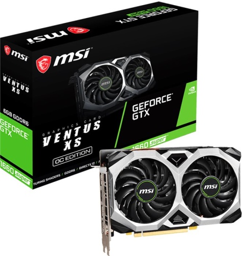 Видеокарта PCI-E MSI 6144 Мб GTX 1660 SUPER VENTUS XS OC RU фото 5