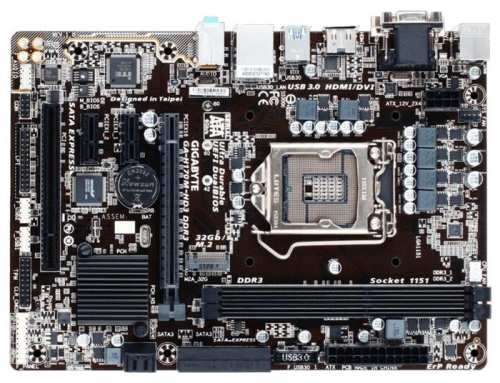 Мат. плата Socket1151 GIGABYTE GA-H170M-HD3 DDR3