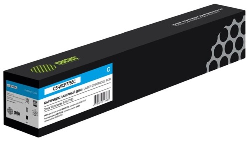 Картридж совместимый лазерный Cactus CS-WCP7755C 006R1404 голубой Картридж совместимый лазерный Cactus CS-WCP7755C 006R1404 голубой