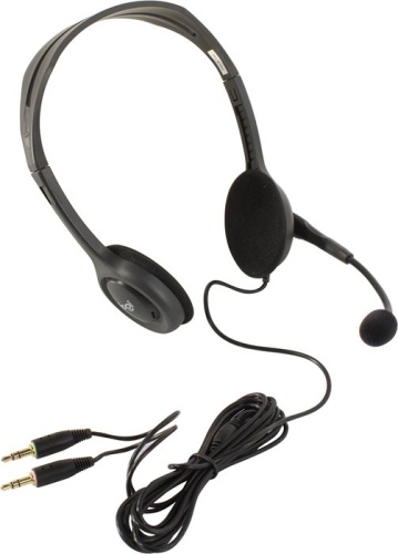 Гарнитура Logitech Headset H110 black (981-000472)