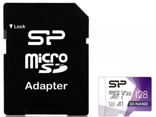Карта памяти micro SDXC Silicon Power 128Gb SP128GBSTXDU3V20AB Карта памяти micro SDXC Silicon Power 128Gb SP128GBSTXDU3V20AB