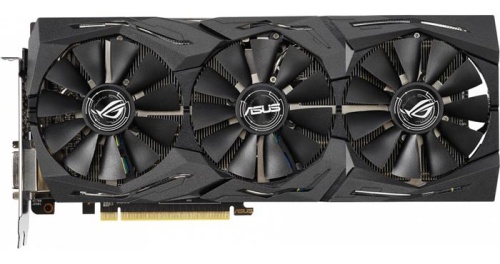 Видеокарта PCI-E ASUS 8192Mb ROG-STRIX-RX590-8G-GAMING фото 3