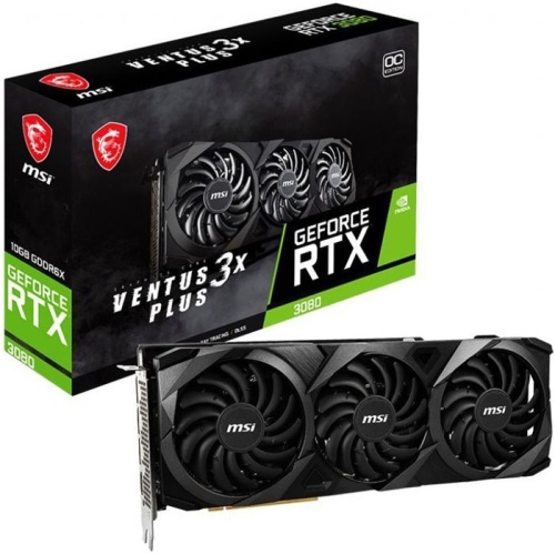 Видеокарта PCI-E MSI 10240Mb RTX 3080 VENTUS 3X PLUS LHR RU фото 6