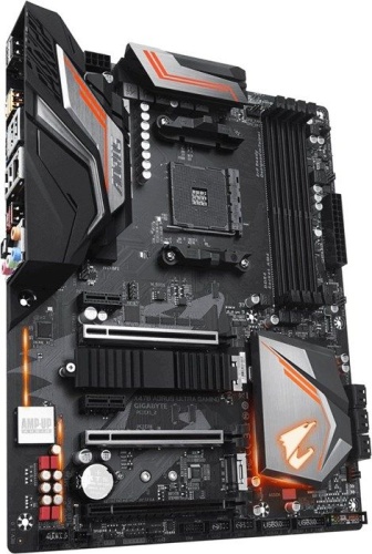 Мат. плата SocketAM4 GIGABYTE X470 AORUS ULTRA GAMING фото 2