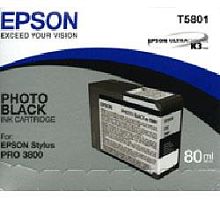 Оригинальный струйный картридж Epson T5801 C13T580100