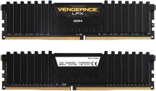 Модуль памяти DDR4 Corsair 8x8Gb CMK64GX4M8X3600C18 фото 2