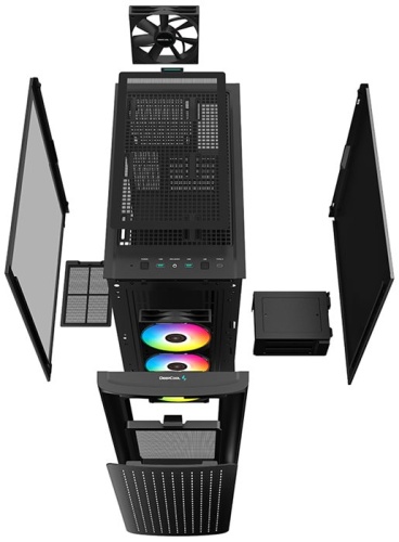 Корпус Miditower Deepcool CK560 черный R-CK560-BKAAE4-G-1 фото 6