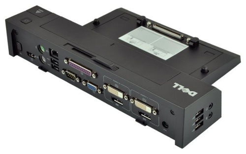 Док-станция для ноутбука Dell Port Replicator: EURO Advanced E-Port II with 130W AC Adapter (Kit) 452-11415 фото 2