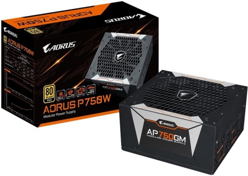 Блок питания GIGABYTE 750W AORUS GP-AP750GM 80+ gold 28200-AP75GM-1EUR фото 7