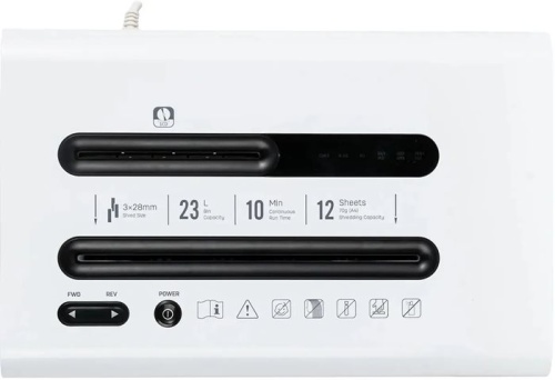 Уничтожитель бумаг (шредер) Deli E9903-EU белый/черный фото 5 Уничтожитель бумаг (шредер) Deli E9903-EU белый/черный фото 5