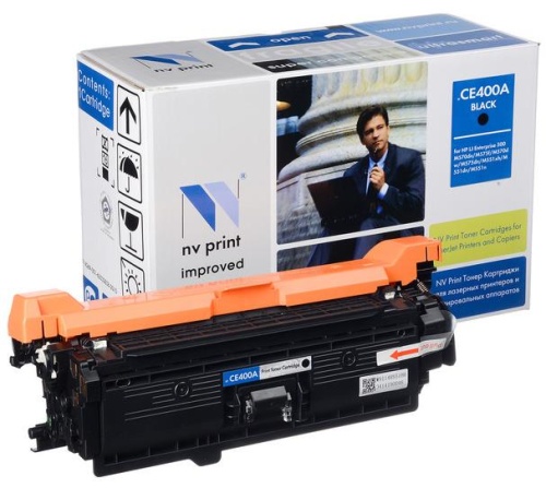 Картридж совместимый лазерный NV Print CE400A BLACK NV-CE400ABk