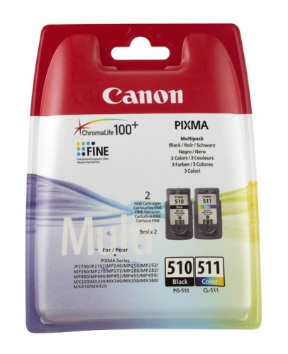 Оригинальный струйный картридж Canon PG-510/CL-511 2970B010