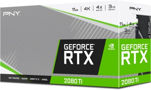 Видеокарта PCI-E PNY GeForce RTX2080TI GF208IRTXCB11EPB фото 3 Видеокарта PCI-E PNY GeForce RTX2080TI GF208IRTXCB11EPB фото 3