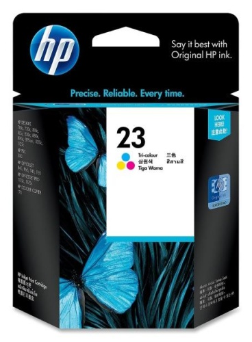 Оригинальный струйный картридж Hewlett Packard 23 C1823D