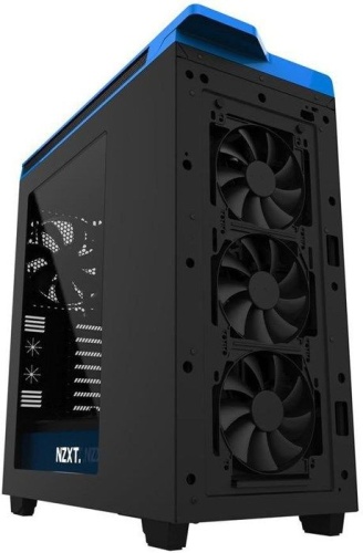 Корпус Miditower NZXT CA-H442W-M4 H440 BLACK/BLUE фото 2