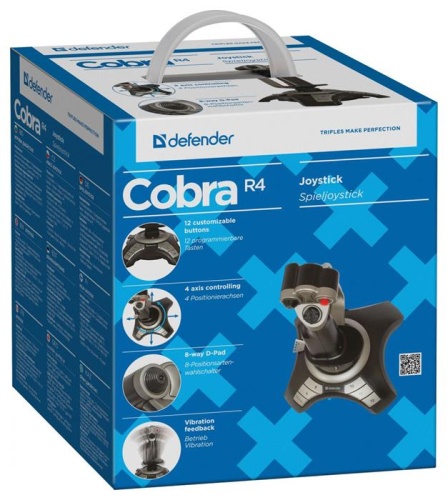 Джойстик Defender USB COBRA R4 64304 фото 4