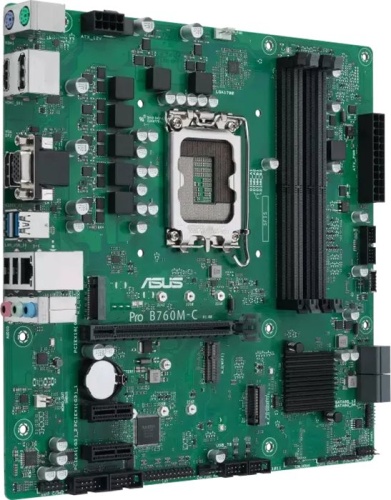 Мат. плата Socket1700 ASUS PRO B760M-C-CSM фото 2