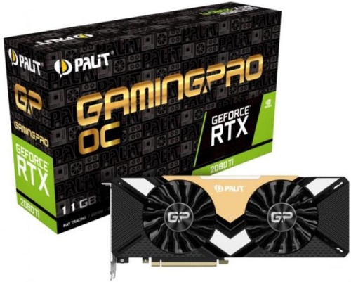 Видеокарта PCI-E Palit 11264Mb PA-RTX2080TI Gaming Pro OC NE6208TS20LC-150A фото 4