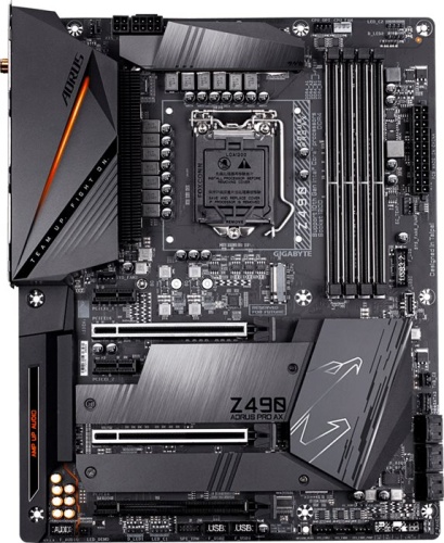 Мат. плата Socket1200 GIGABYTE Z490 AORUS PRO AX RTL