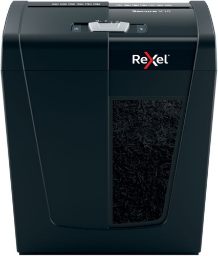 Уничтожитель бумаг REXEL Secure X10 EU черный 2020124EU