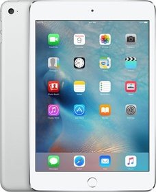  Apple iPad mini 4 Wi-Fi cellular 128GB Silver MK772RU/A