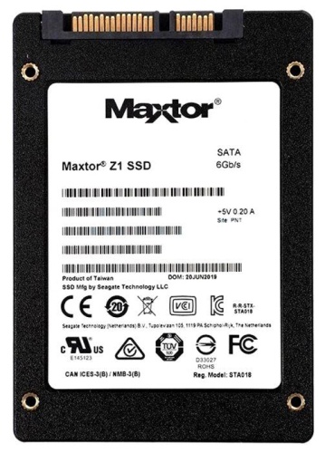 Накопитель SSD SATA 2.5 Seagate 480GB Maxtor Z1 YA480VC1A001 фото 2