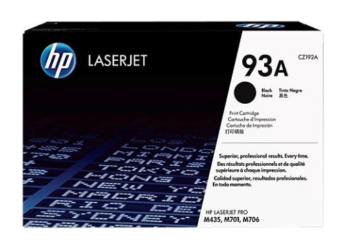 Оригинальный лазерный картридж Hewlett Packard №93A CZ192AC Black Оригинальный лазерный картридж Hewlett Packard №93A CZ192AC Black